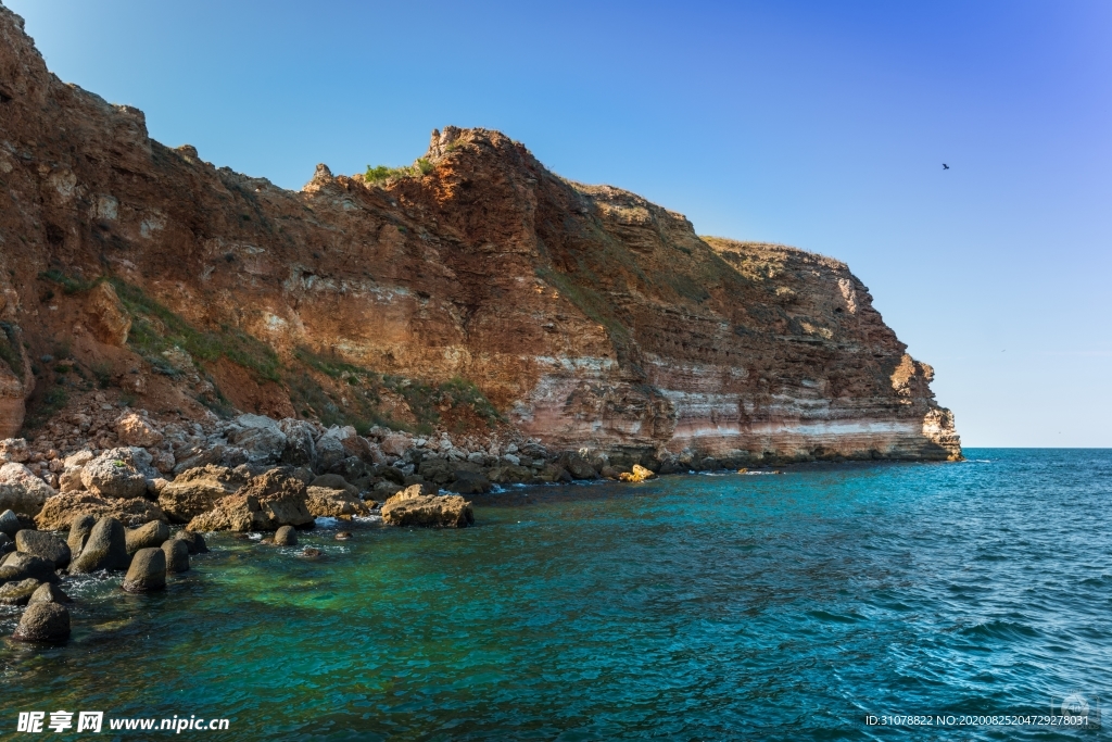 海岸风景摄影图