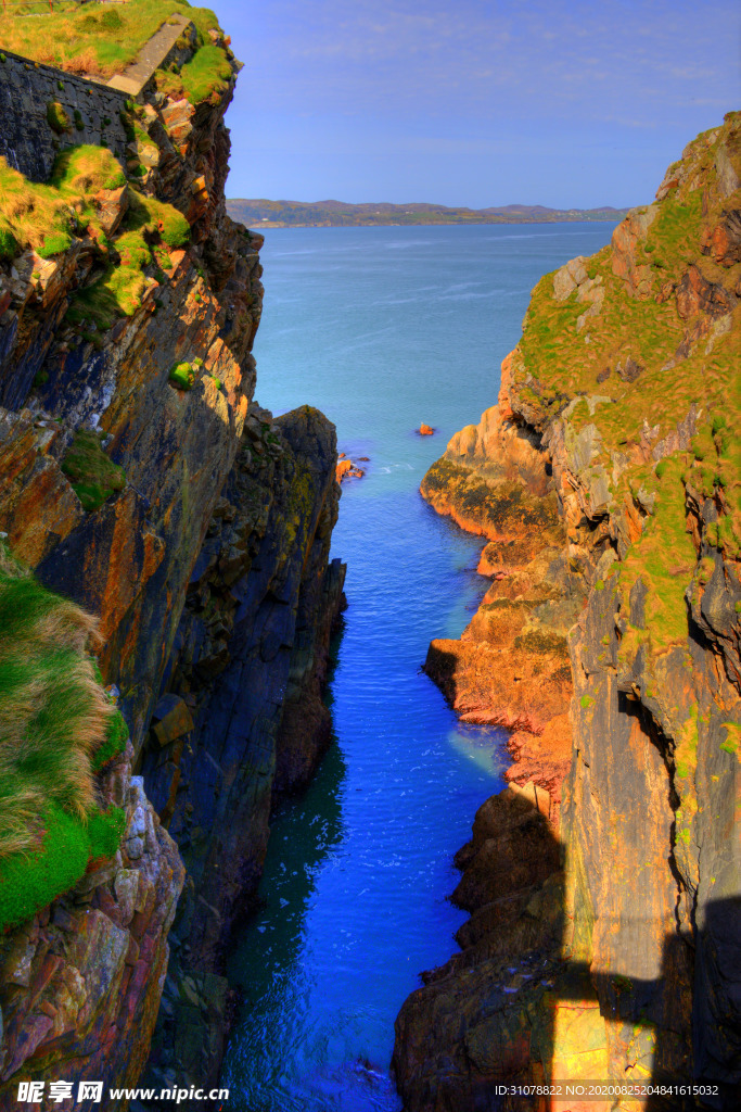 海岸风景摄影图