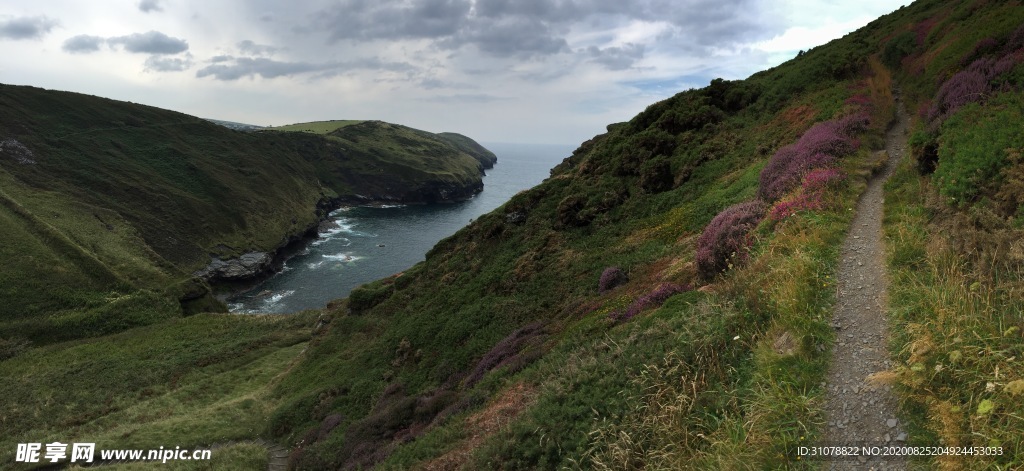 海岸风景摄影图