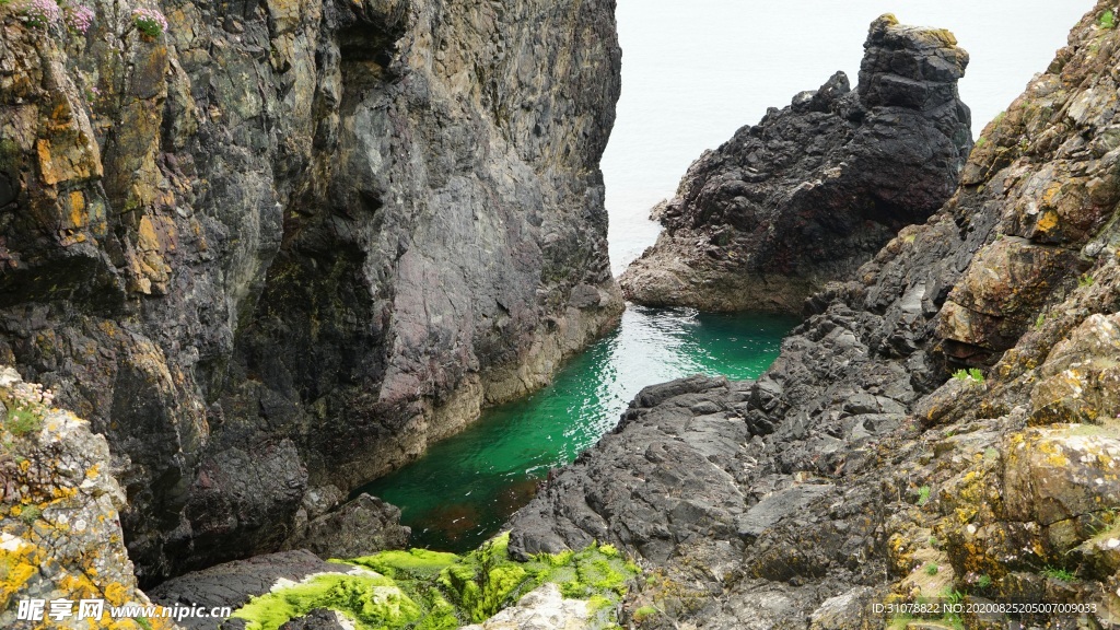 海岸风景摄影图