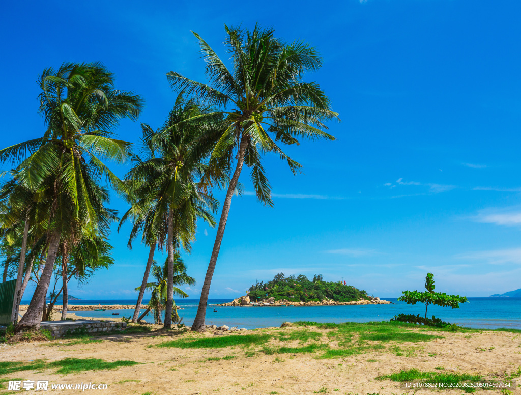 海岸风景摄影图