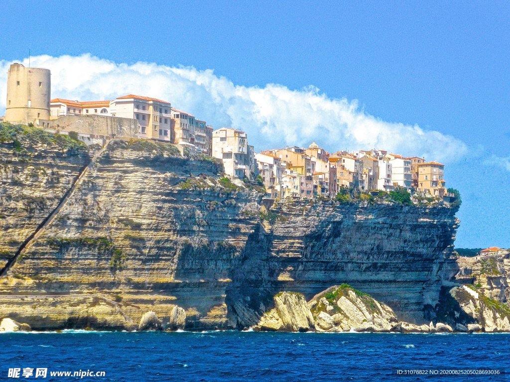 海岸风景摄影图
