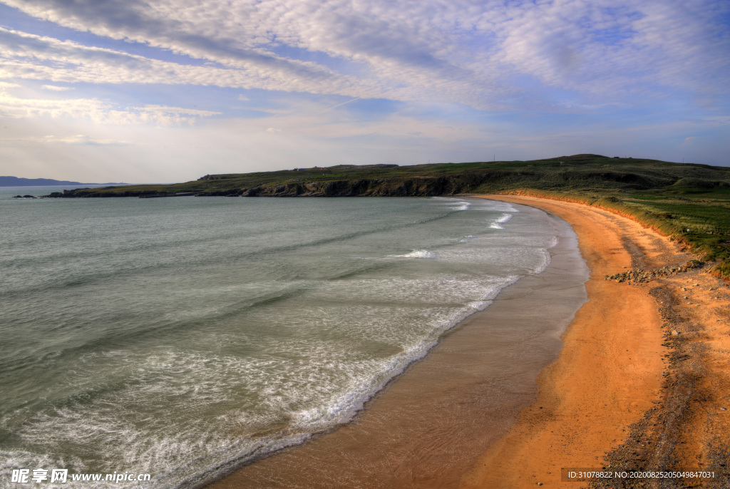 海岸风景摄影图