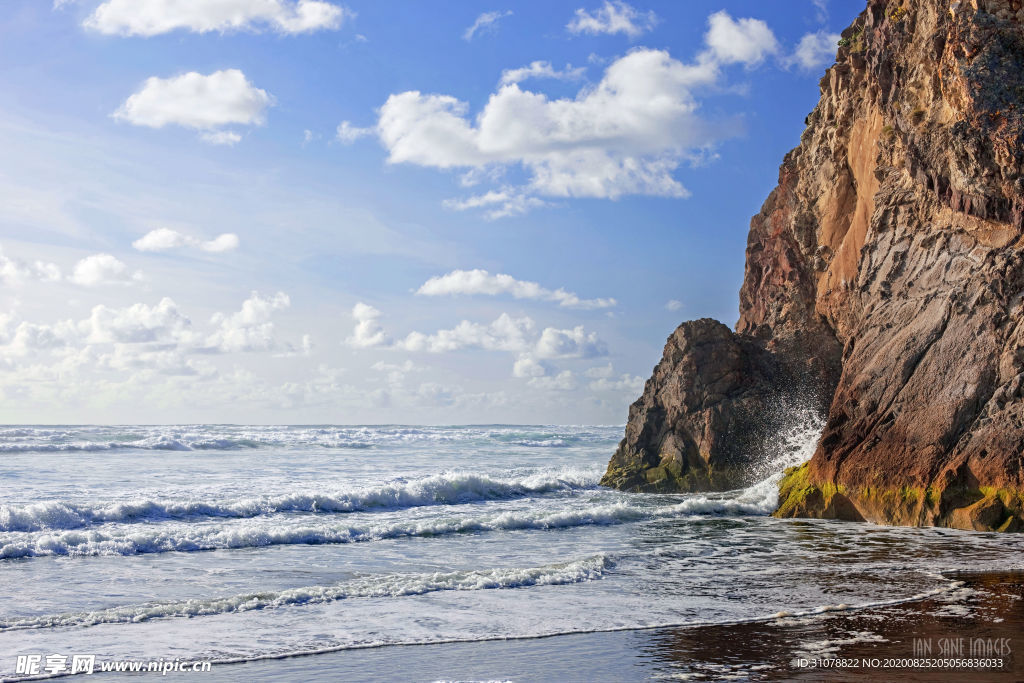 海岸风景摄影图