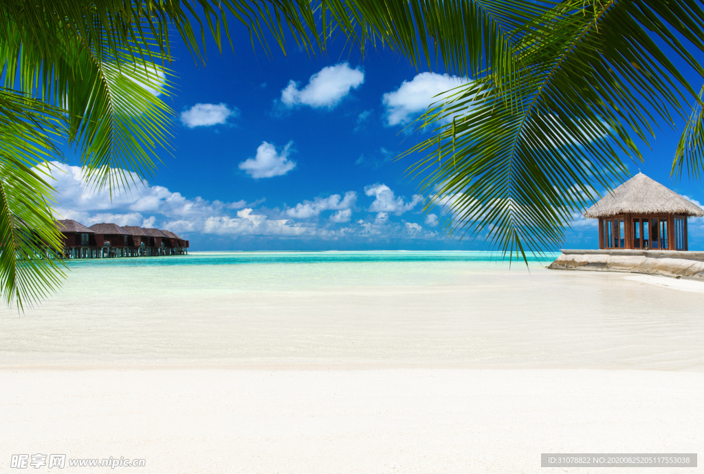 海岸风景摄影图