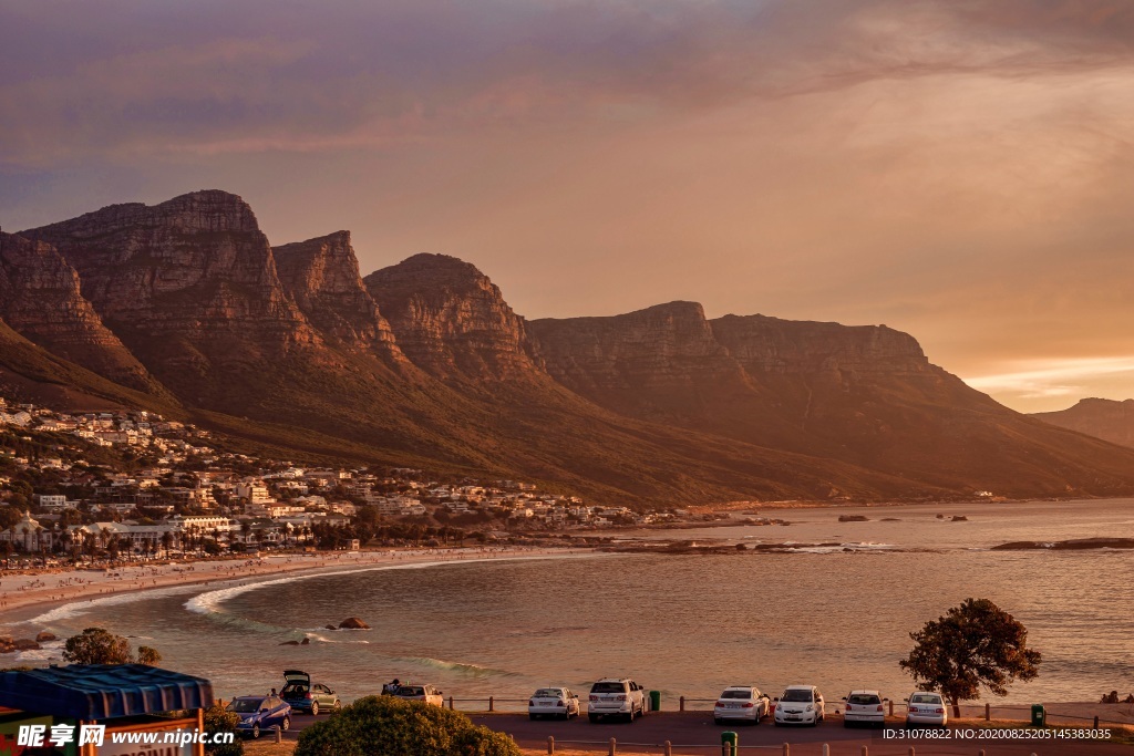 海岸风景摄影图