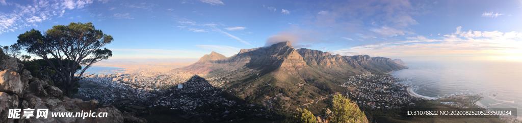 海岸风景摄影图