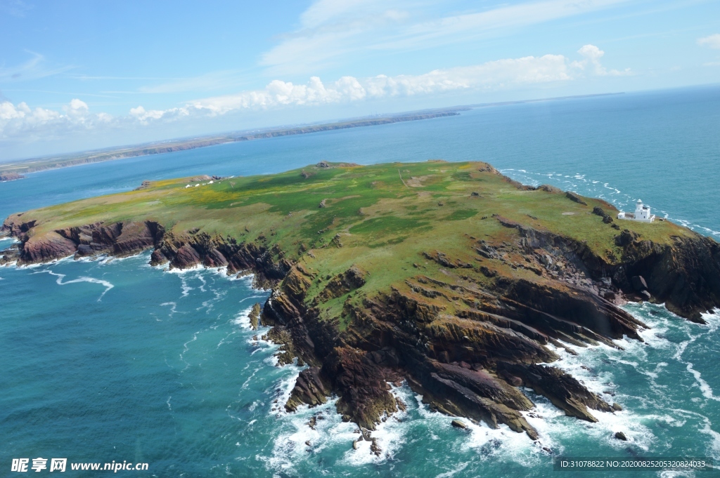 海岸风景摄影图