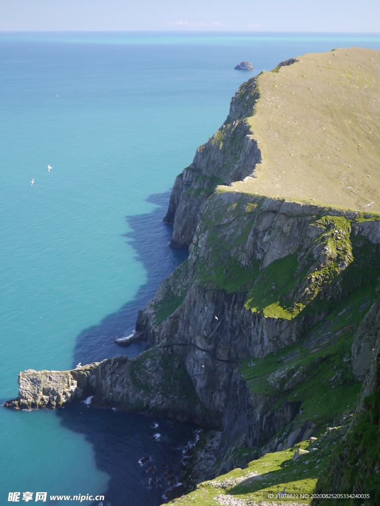 海岸风景摄影图