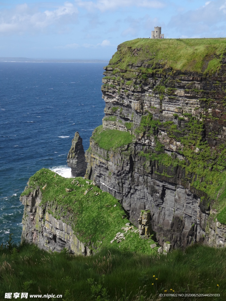 海岸风景摄影图