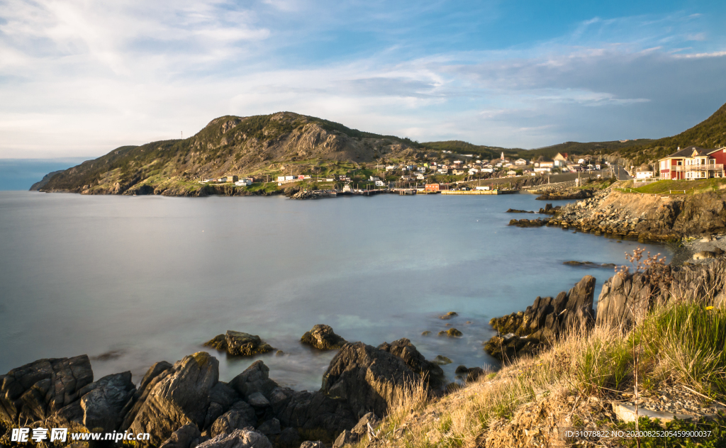 海岸风景摄影图