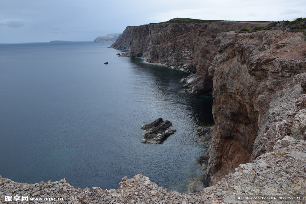 海岸风景摄影图