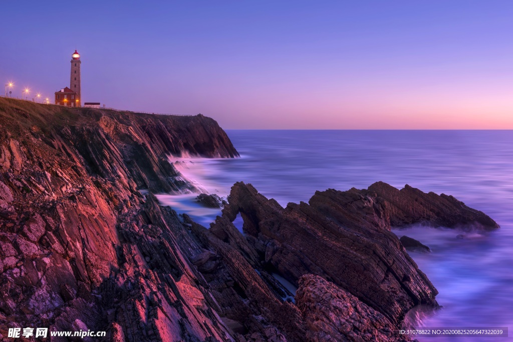 海岸风景摄影图