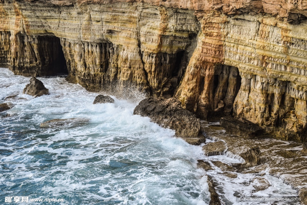 海岸风景摄影图
