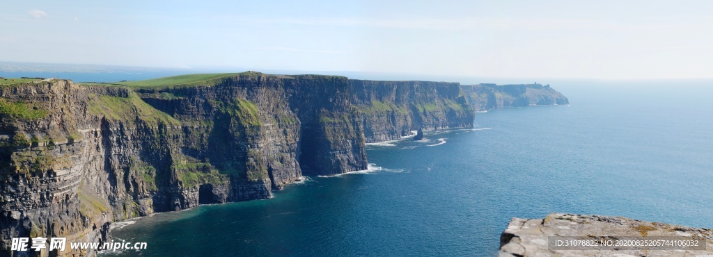 海岸风景摄影图