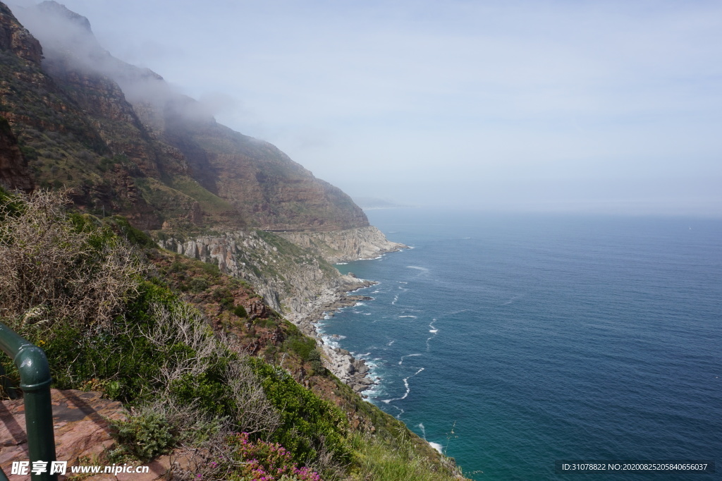 海岸风景摄影图