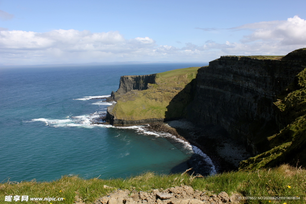 海岸风景摄影图