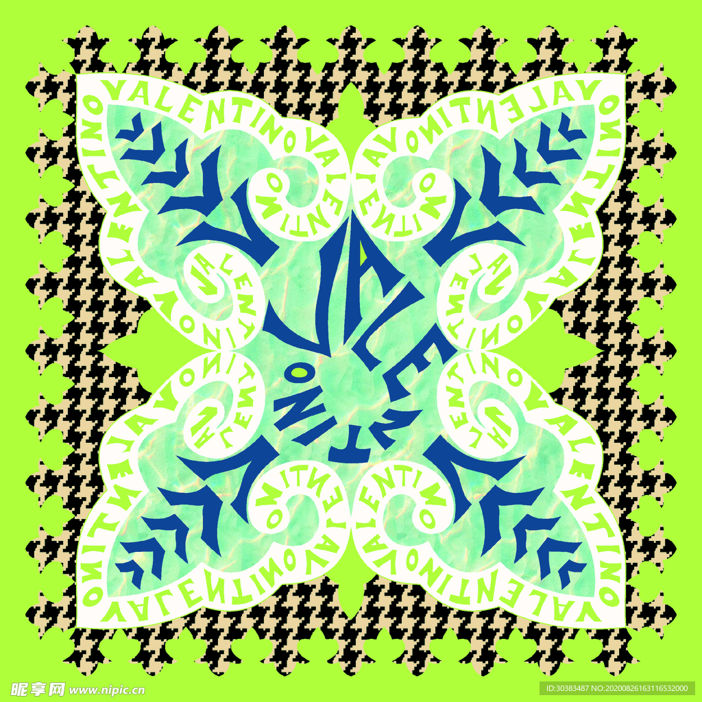 大牌 流行 方巾