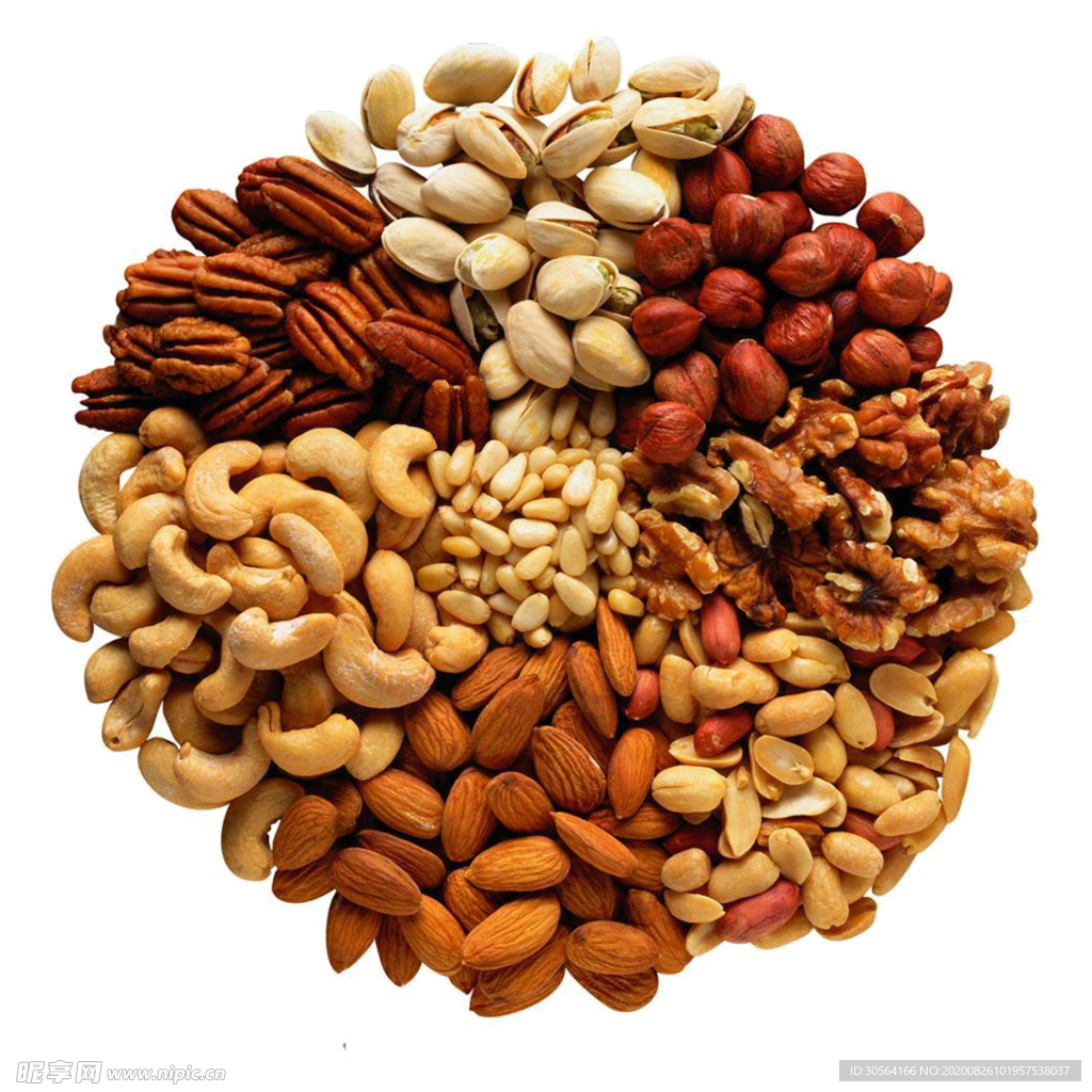 零食坚果美食食材海报素材