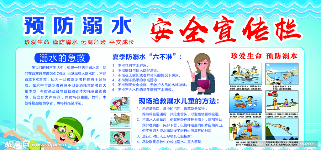 预防溺水社会公益宣传素材