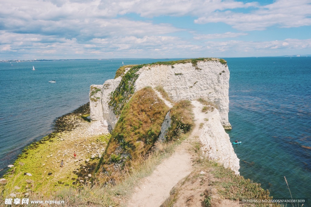 海岸风景摄影图