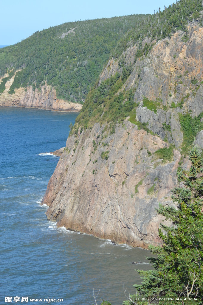 海岸风景摄影图
