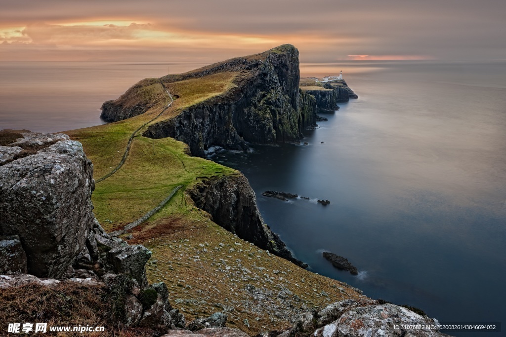海岸风景摄影图