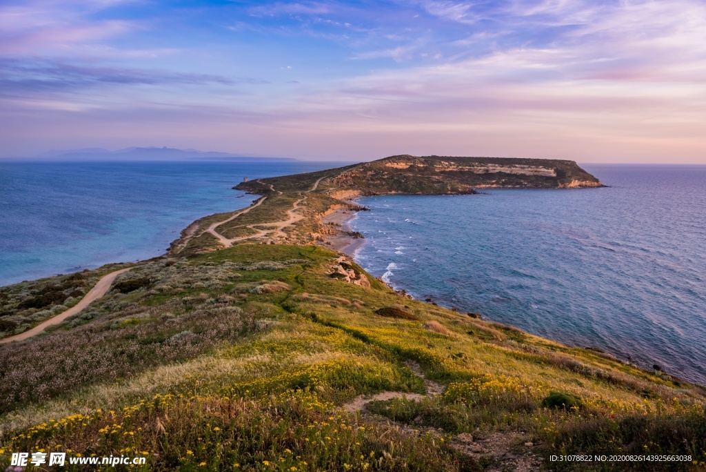 海岸风景摄影图