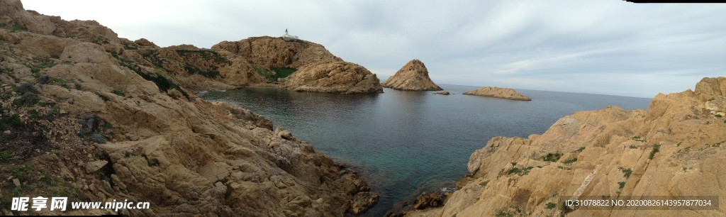 海岸风景摄影图