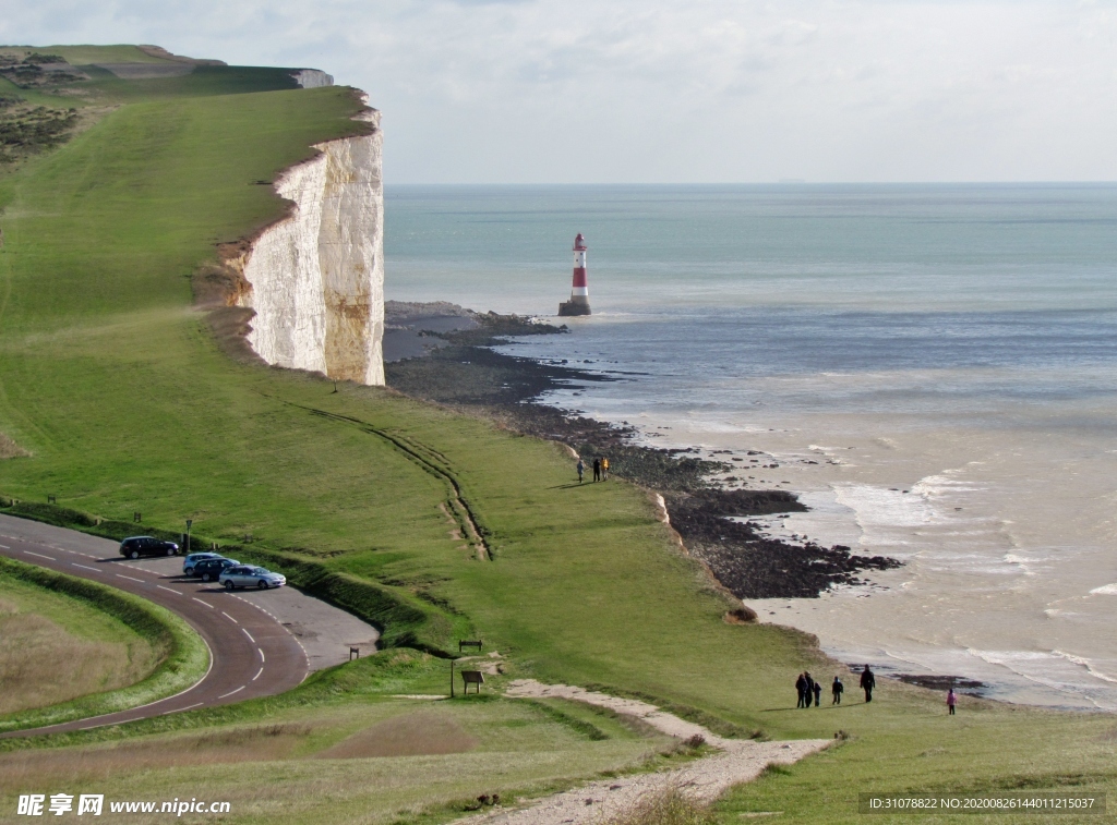 海岸风景摄影图