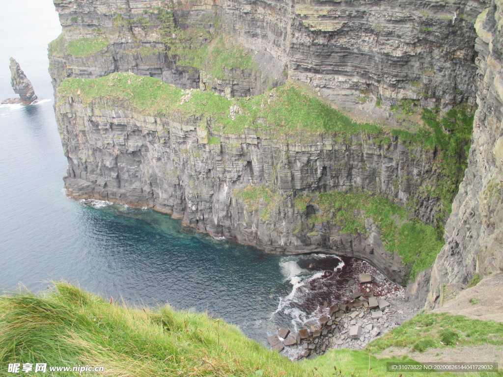 海岸风景摄影图