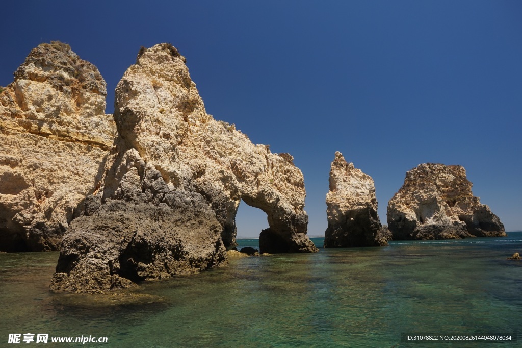 海岸风景摄影图