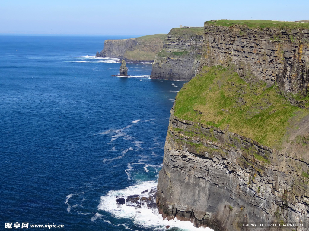 海岸风景摄影图