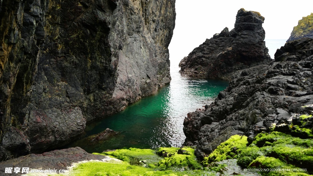 海岸风景摄影图