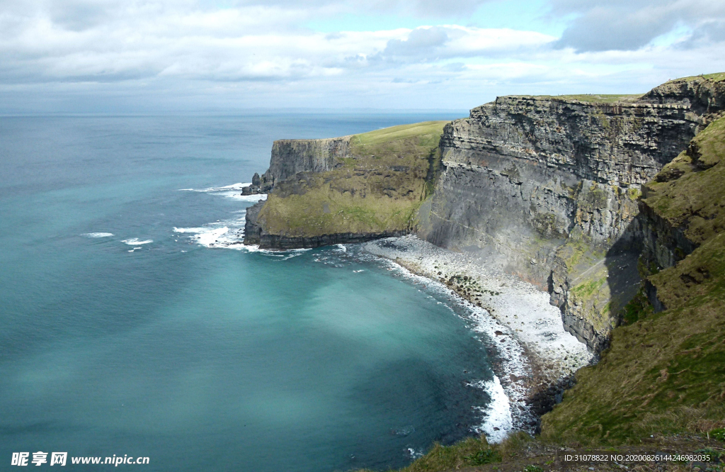 海岸风景摄影图