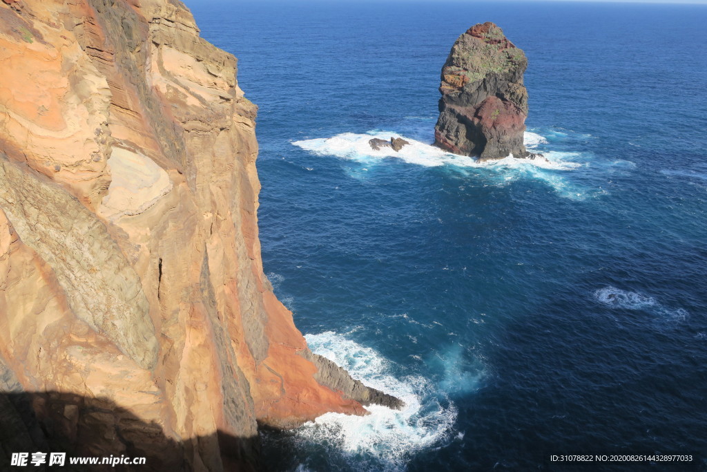 海岸风景摄影图