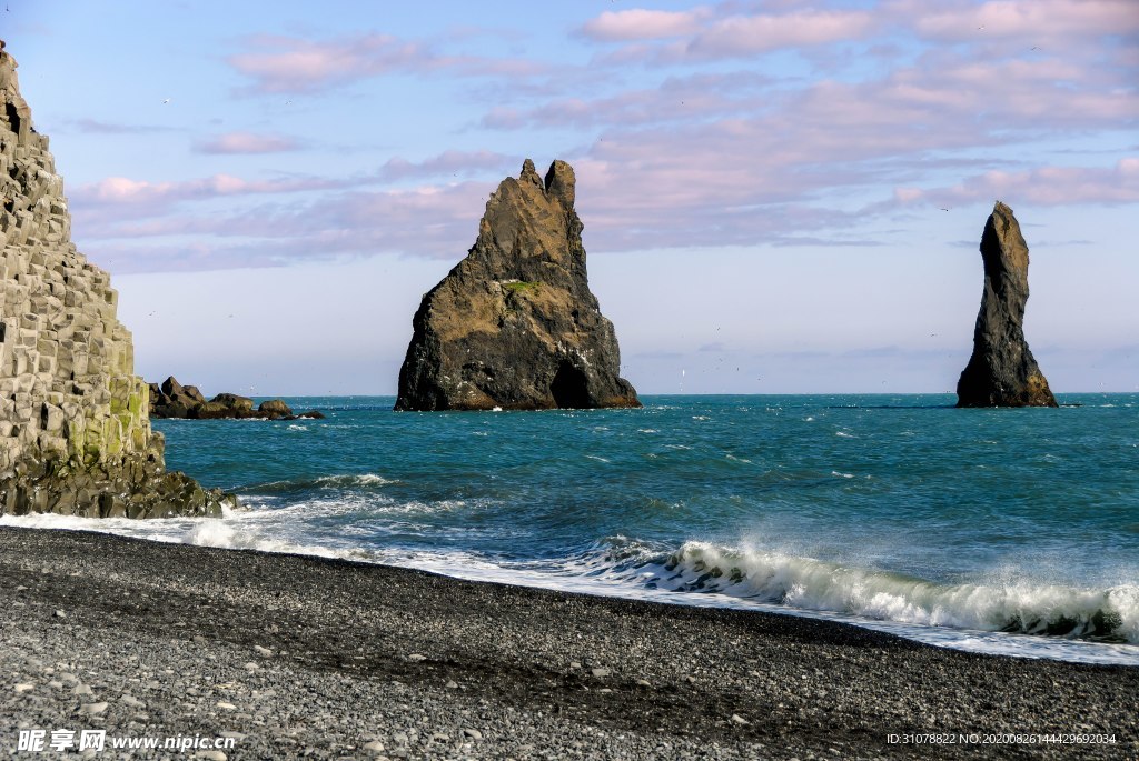 海岸风景摄影图