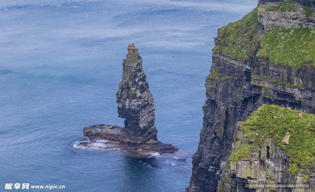海岸风景摄影图