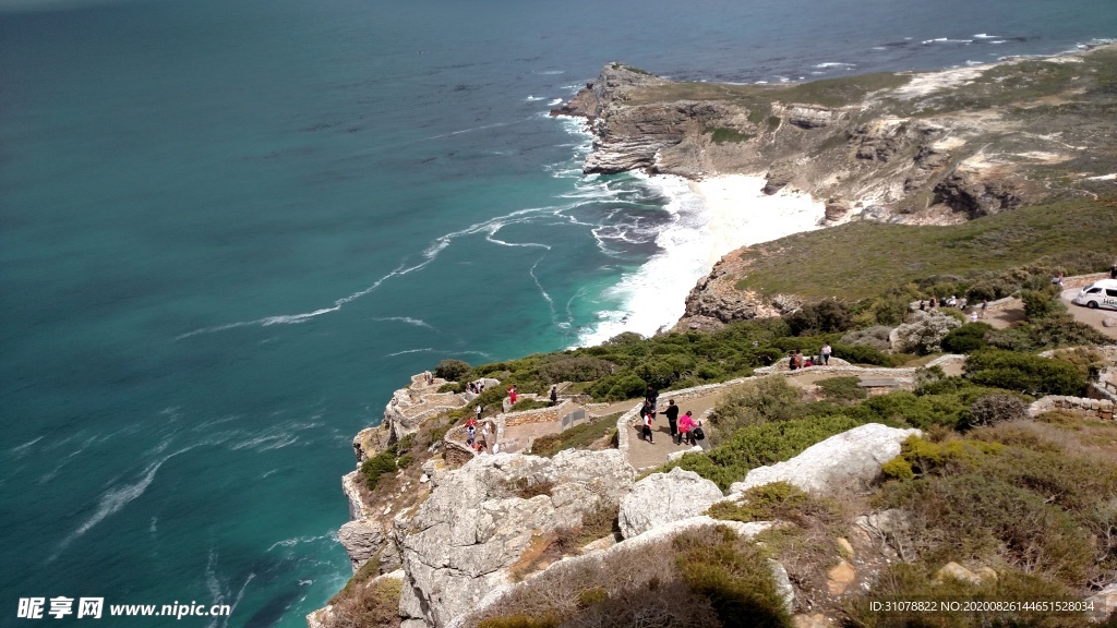 海岸风景摄影图