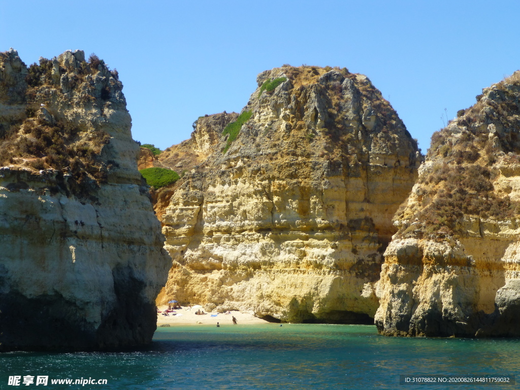 海岸风景摄影图