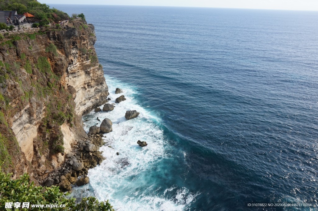 海岸风景摄影图