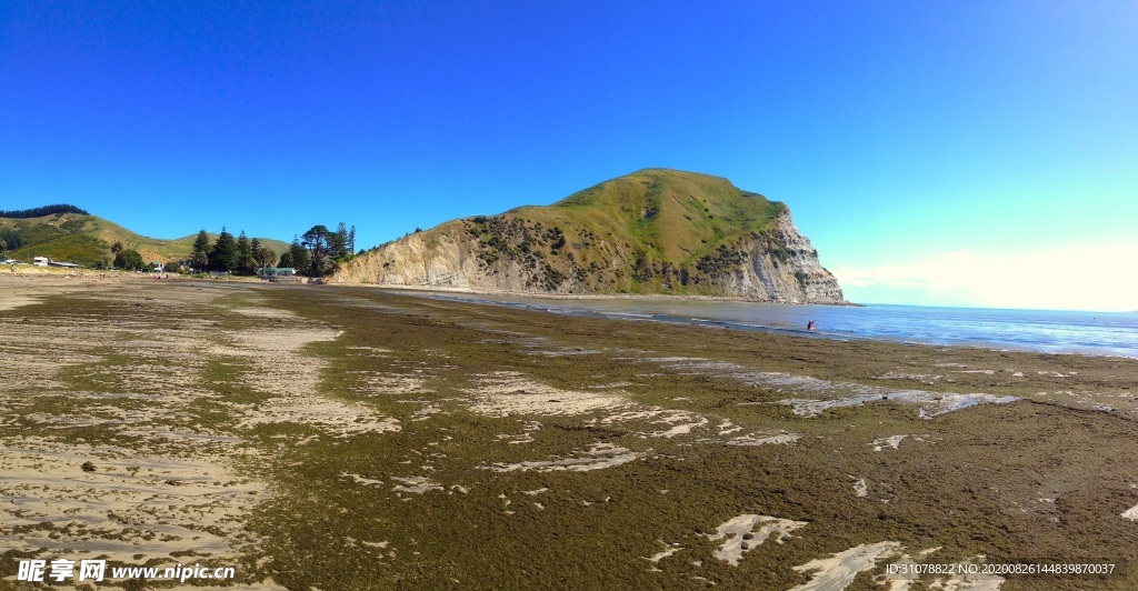 海岸风景摄影图