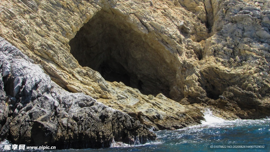 海岸风景摄影图