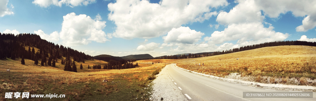 海岸风景摄影图