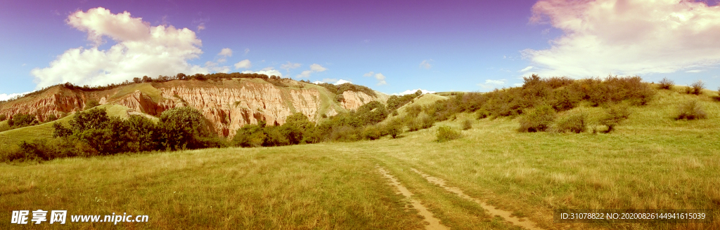 海岸风景摄影图