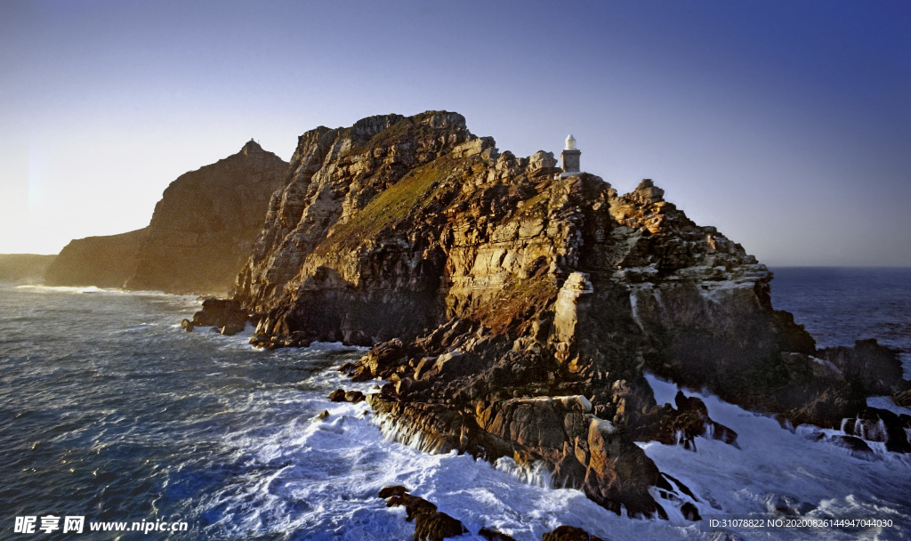 海岸风景摄影图