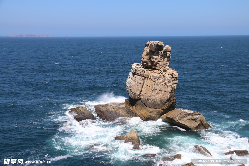 海岸风景摄影图