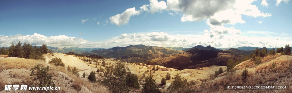 海岸风景摄影图