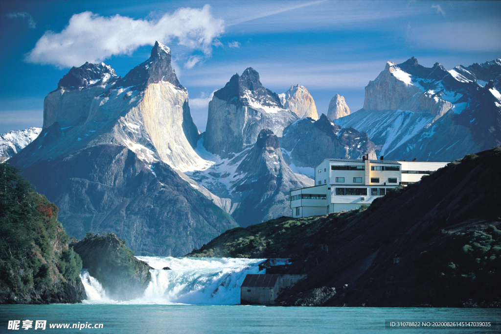 海岸风景摄影图