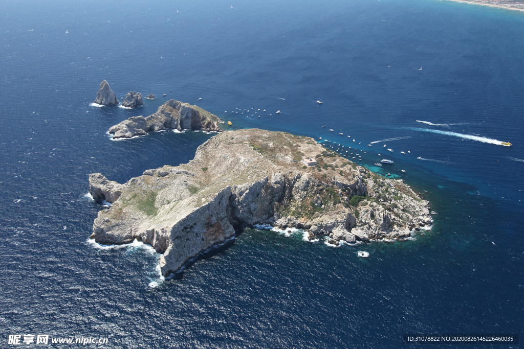 海岸风景摄影图